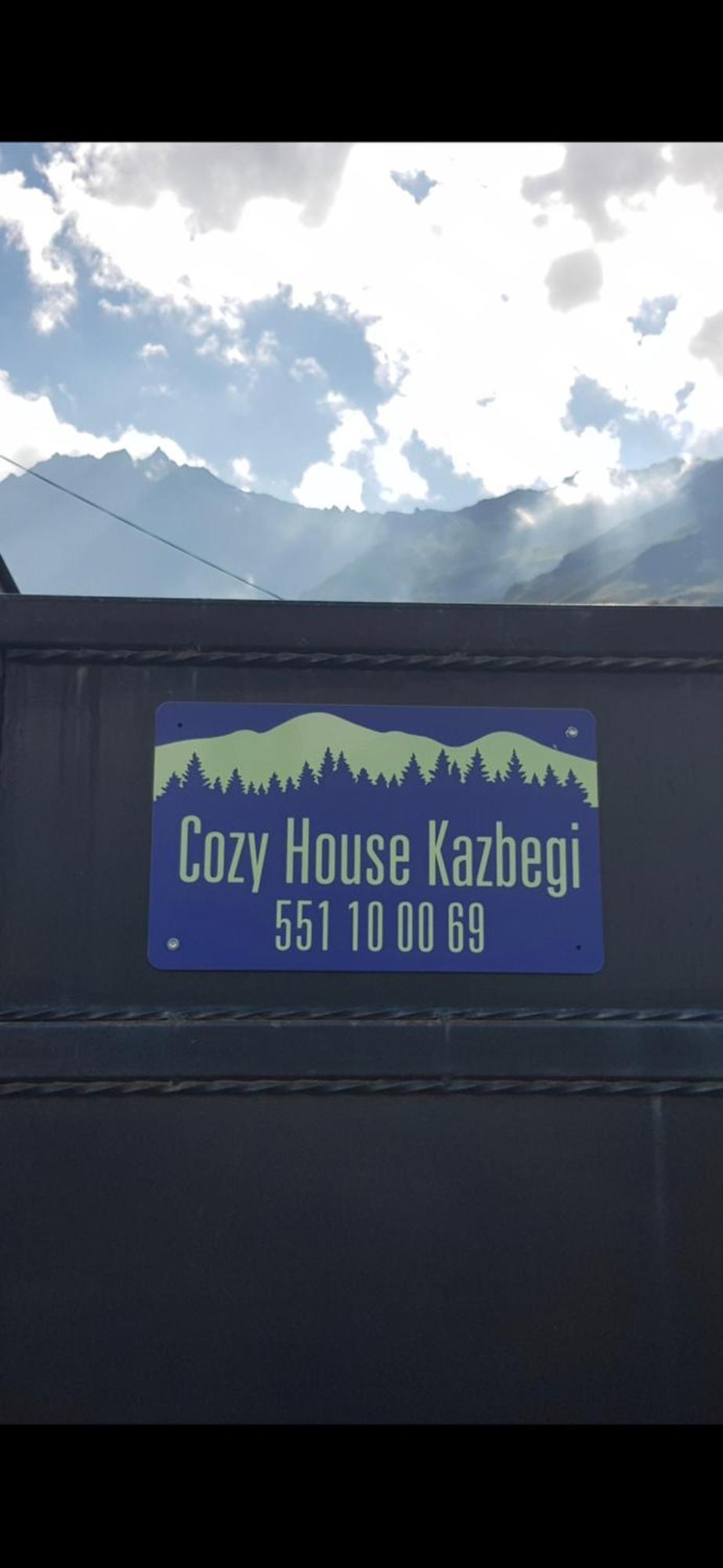 Hotel Cozy House Kazbegi Exterior foto